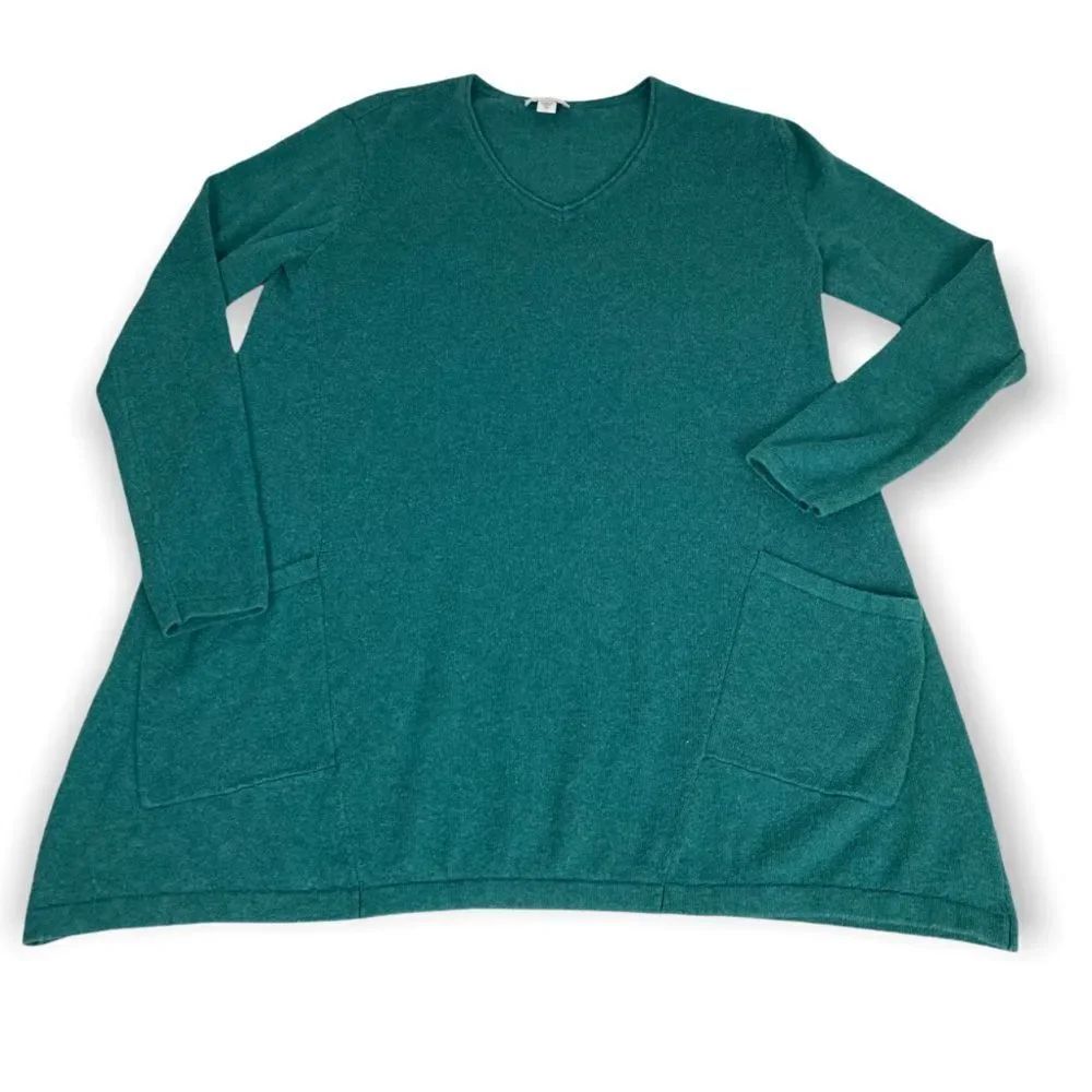 J. Jill Pure Jill Cashmere Blend Tunic Sweater size XS